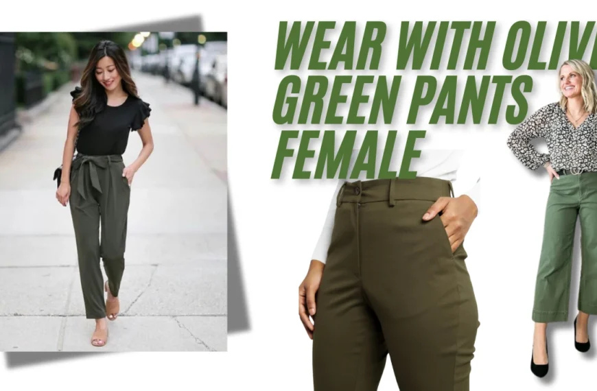 Olive Green Pants Female