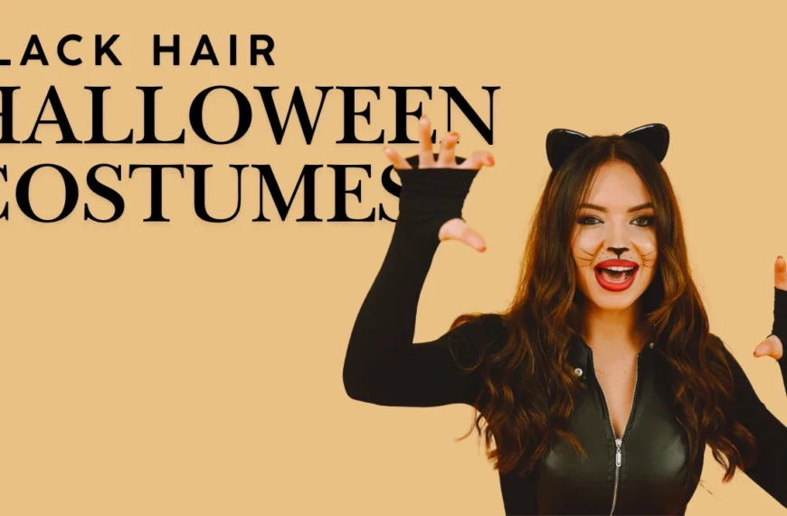 Black Hair Halloween Costumes