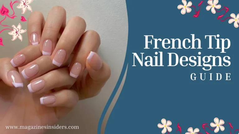 a guide to Summer French Tip Nail Designs