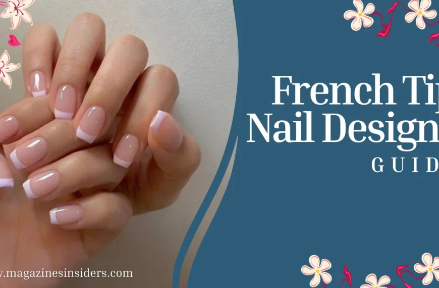 a guide to Summer French Tip Nail Designs