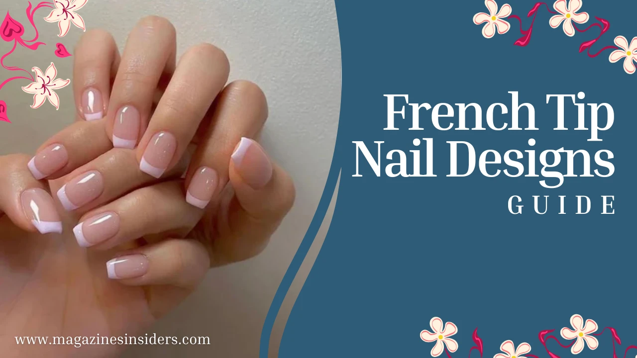 How To Create Summer French Tip Nail Designs