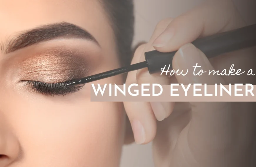 Guide to do Winged Eyeliner