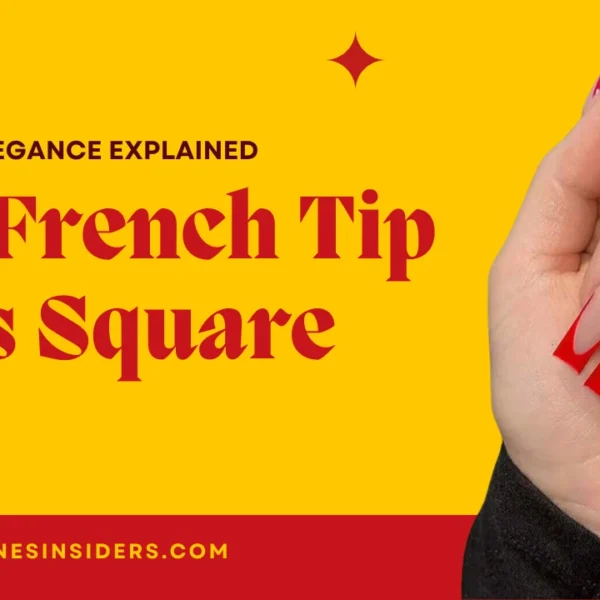 A Complete Guide to Red French Tip Nails Square